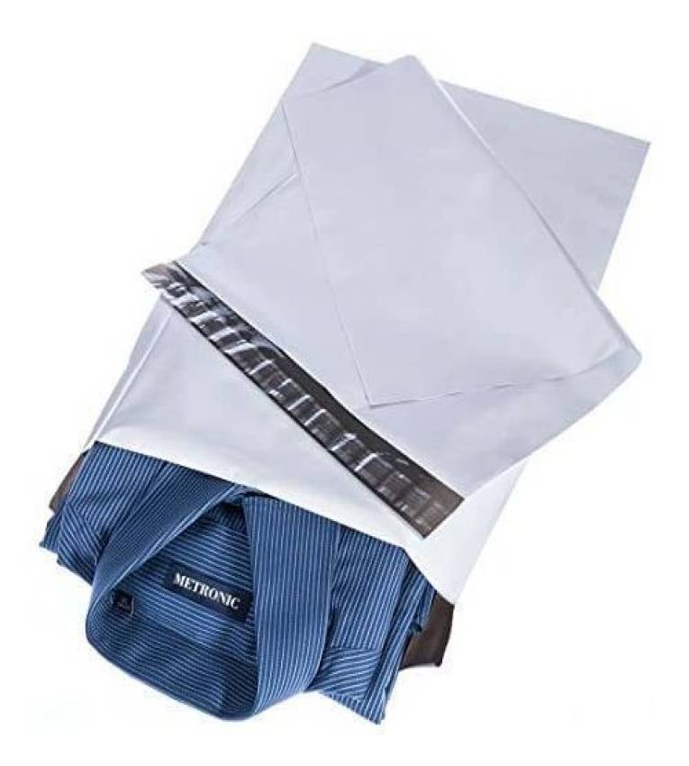 Lot de 100 Sachets d'expédition plastiques autocollants – Protection et sécurité pour vos colis (32x42 cm)